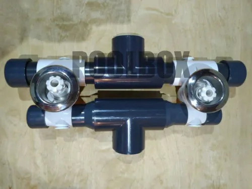 Форсунка гидромассажная Waterway, 15 м.куб./час (с лицевой частью), лайнер, 210-5860