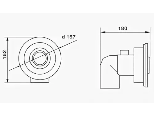 Форсунка искусственного течения (универ.) Waterway