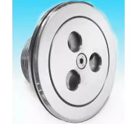 Форсунка возврата воды АТ 03.09 донная (плитка), из нерж. стали AISI-304, с комбинир. подачей