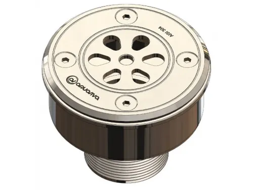 Форсунка возврата воды донная (универс.) прямоточная Aquaviva 1.5″, AISI 304