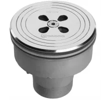 Форсунка возврата воды донная (универс.) рассеивающая Aquaviva 1.5″, AISI 304