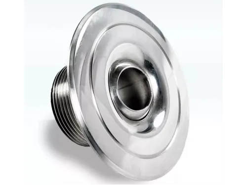 Форсунка возврата воды АТ 03.36M (1 1/2"НР) стеновая (плитка) из нерж. стали AISI-316