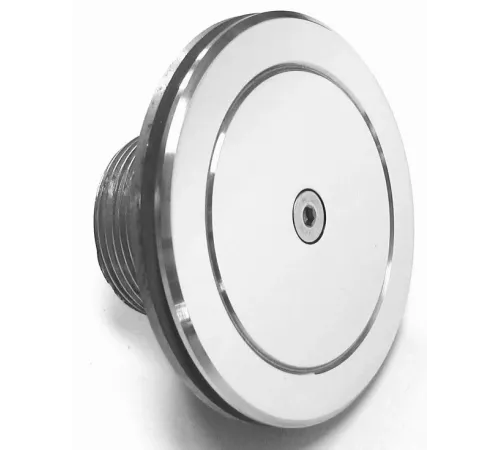 Форсунка возврата воды АТ 03.08 донная (1 1/2"НР) (плитка), из нерж. стали AISI-304, с боковой подачей