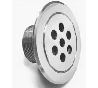 Форсунка возврата воды АТ 03.07 донная (плитка), из нерж. стали AISI-304, с прямой подачей