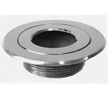 Форсунка возврата воды АТ 03,22M (40 мм. внутр., 2"НР) стеновая проходная (плитка) из нерж. стали AISI-316