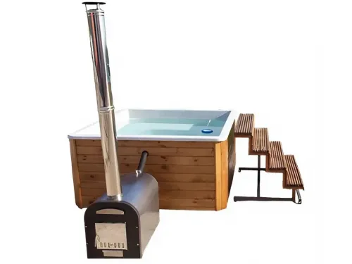 Купель композитная Фурако Laguna Hot Tub (ТМ Лагуна Пулс) с отделкой