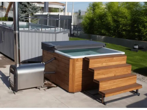 Купель композитная Фурако Laguna Hot Tub (ТМ Лагуна Пулс) с отделкой