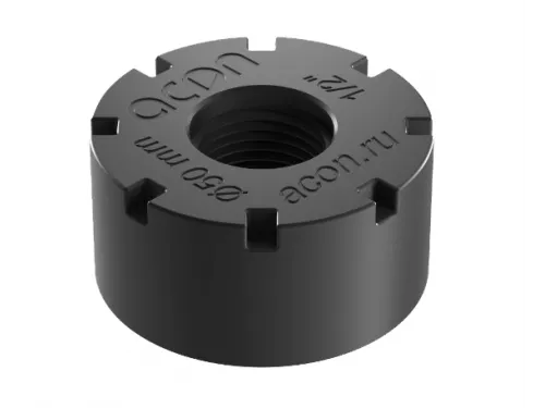 Футорка клеевая из АБС с внутренней резьбой 1/2" Acon
