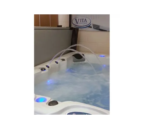 Гидромассажный СПА бассейн Vita Spa Prestige, 2,13*2,13*0,96 м., 5 мест, 62 форсунки