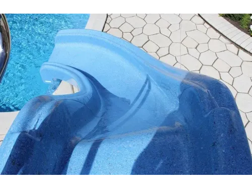 Горка композитная (поворот налево) с форсункой Франмер