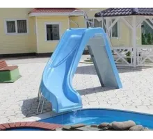 Горка композитная (поворот налево) с форсункой Франмер