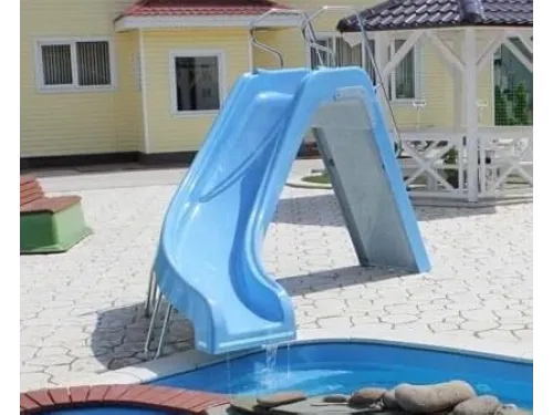 Горка композитная (поворот налево) с форсункой Франмер