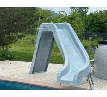 Горка композитная (поворот направо) с форсункой Франмер