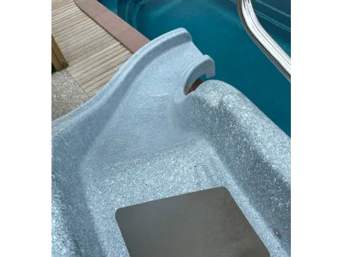 Горка композитная (поворот направо) с форсункой Франмер