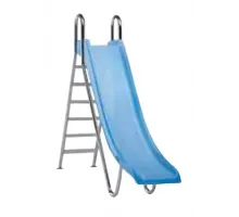 Горка для бассейна пластиковая c форсункой, поручни из нерж. стали Astral 