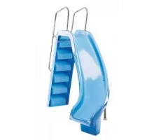 Горка для бассейна пластиковая с разворотом Astral 