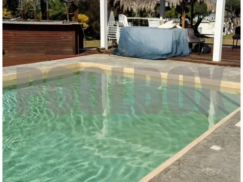 Пленка ПВХ (лайнер) (рулон 1,65*25 м.) HAOGENPLAST 3D LARCH 1,8 мм. NATURE