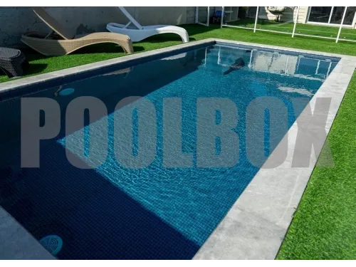 Пленка ПВХ (лайнер) (рулон 1,65*25 м.) HAOGENPLAST 3D MATRIX BLACK STRIPS 1,8 мм. Silver Black Strip