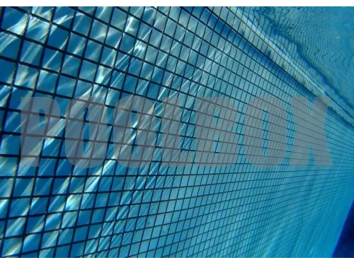 Пленка ПВХ (лайнер) (рулон 1,65*25 м.) HAOGENPLAST 3D MATRIX BLACK STRIPS 1,8 мм. Silver Black Strip