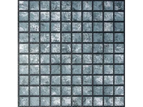 Пленка ПВХ (лайнер) (рулон 1,65*25 м.) HAOGENPLAST 3D MATRIX BLACK STRIPS 1,8 мм. Blue Black Strip