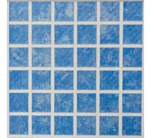 Пленка ПВХ (лайнер) (рулон 1,65*25 м.) HAOGENPLAST 3D MATRIX 1,8 мм. BLUE (галактика)