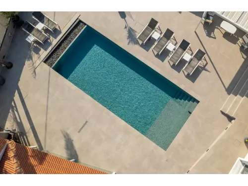 Пленка ПВХ (лайнер) (рулон 1,65*25 м.) HAOGENPLAST 3D STONE FLEX 1,65 мм. FOREST