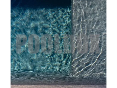 Пленка ПВХ (лайнер) (рулон 1,65*25 м.) HAOGENPLAST 3D STONE FLEX 1,65 мм. BAZELET (брутально-черный)