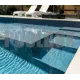 Пленка ПВХ (лайнер) (рулон 1,65*25 м.) HAOGENPLAST 3D STONE FLEX 1,65 мм. CONCRETE (серый)