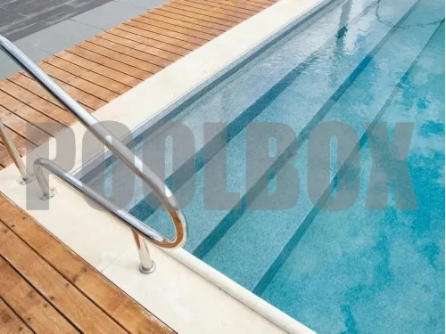Пленка ПВХ (лайнер) (рулон 1,65*25 м.) HAOGENPLAST 3D STONE FLEX 1,65 мм. CONCRETE (серый)