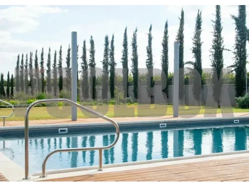 Пленка ПВХ (лайнер) (рулон 1,65*25 м.) HAOGENPLAST 3D STONE FLEX 1,65 мм. CONCRETE (серый)