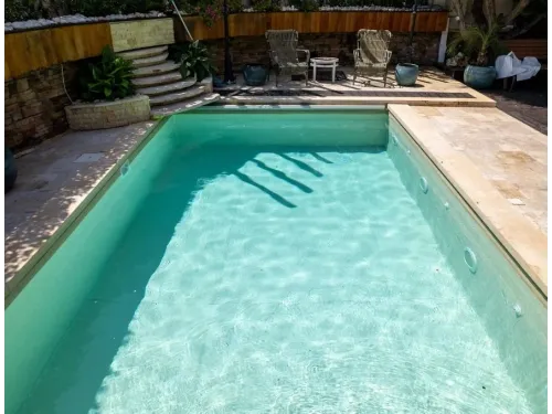 Пленка ПВХ (лайнер) (рулон 1,65*25 м.) HAOGENPLAST 3D STONE FLEX 1,65 мм. JASPER SAND (песочная-яшма)