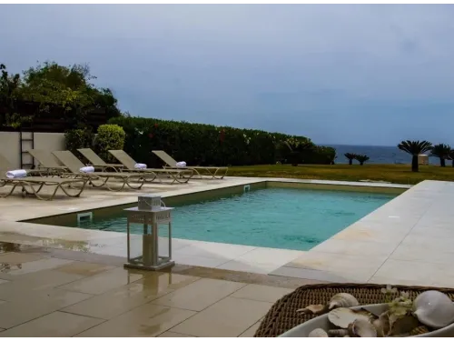 Пленка ПВХ (лайнер) (рулон 1,65*25 м.) HAOGENPLAST 3D STONE FLEX 1,65 мм. JASPER SAND (песочная-яшма)