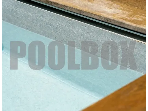 Пленка ПВХ (лайнер) (рулон 1,65*25 м.) HAOGENPLAST 3D STONE FLEX 1,65 мм. PEARL (перламутровый)