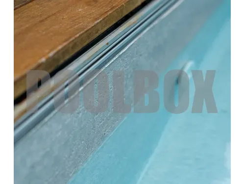 Пленка ПВХ (лайнер) (рулон 1,65*25 м.) HAOGENPLAST 3D STONE FLEX 1,65 мм. PEARL (перламутровый)