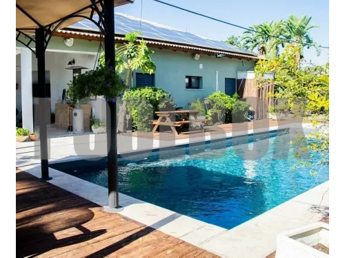 Пленка ПВХ (лайнер) (рулон 1,65*25 м.) HAOGENPLAST 3D STONE FLEX 1,65 мм. SLATE