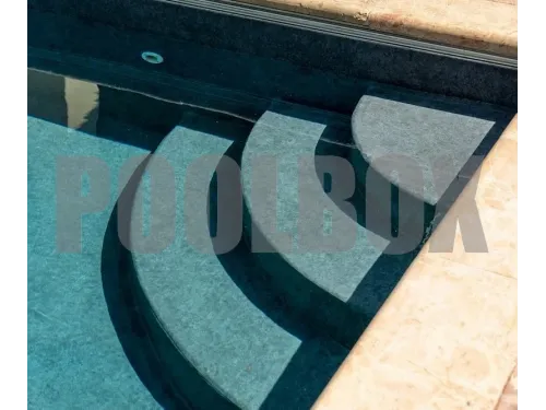 Пленка ПВХ (лайнер) (рулон 1,65*25 м.) HAOGENPLAST 3D STONE FLEX 1,65 мм. SLATE