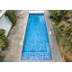 Пленка ПВХ (лайнер) (рулон 1,65*25 м.) HAOGENPLAST 3D STONE TILE 1,65 мм. Marime