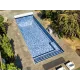 Пленка ПВХ (лайнер) (рулон 1,65*25 м.) HAOGENPLAST 3D STONE TILE 1,65 мм. Marime