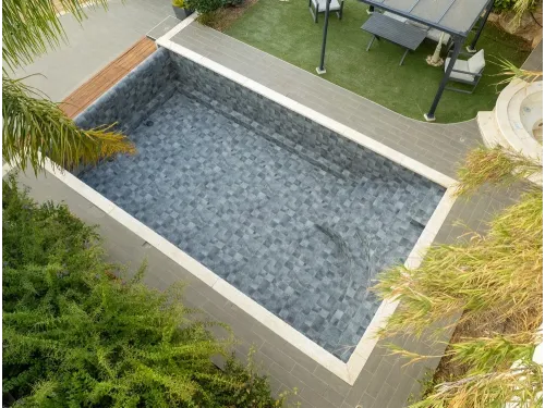 Пленка ПВХ (лайнер) (рулон 1,65*25 м.) HAOGENPLAST 3D STONE TILE 1,65 мм. Tropic