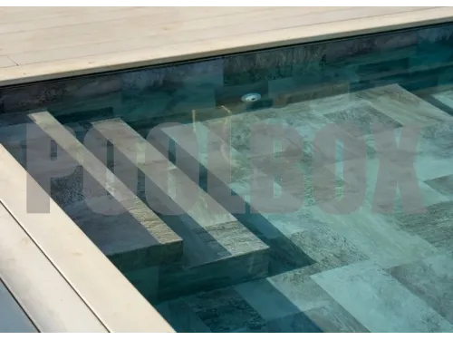 Пленка ПВХ (лайнер) (рулон 1,65*25 м.) HAOGENPLAST 3D STONE TILE 1,65 мм. Elegance