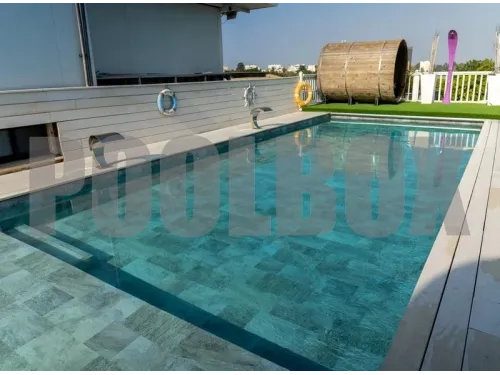 Пленка ПВХ (лайнер) (рулон 1,65*25 м.) HAOGENPLAST 3D STONE TILE 1,65 мм. Elegance