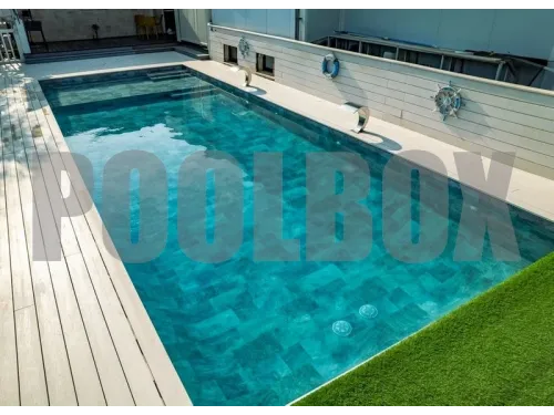 Пленка ПВХ (лайнер) (рулон 1,65*25 м.) HAOGENPLAST 3D STONE TILE 1,65 мм. Elegance