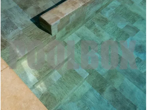 Пленка ПВХ (лайнер) (рулон 1,65*25 м.) HAOGENPLAST 3D STONE TILE 1,65 мм. Golden