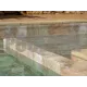 Пленка ПВХ (лайнер) (рулон 1,65*25 м.) HAOGENPLAST 3D STONE TILE 1,65 мм. Golden
