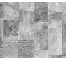 Пленка ПВХ (лайнер) (рулон 1,65*25 м.) HAOGENPLAST 3D STONE TILE 1,65 мм. Grey