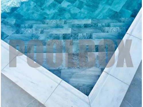 Пленка ПВХ (лайнер) (рулон 1,65*25 м.) HAOGENPLAST 3D STONE TILE 1,65 мм. Grey