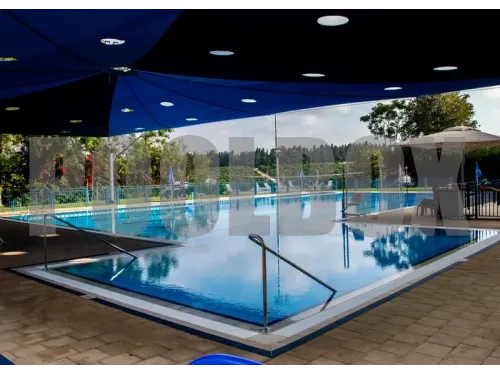 Пленка ПВХ (лайнер) (рулон 2,05*25 м.) HAOGENPLAST UNICOLORS STANDART 1,5 мм. Blue 8283 (голубая)