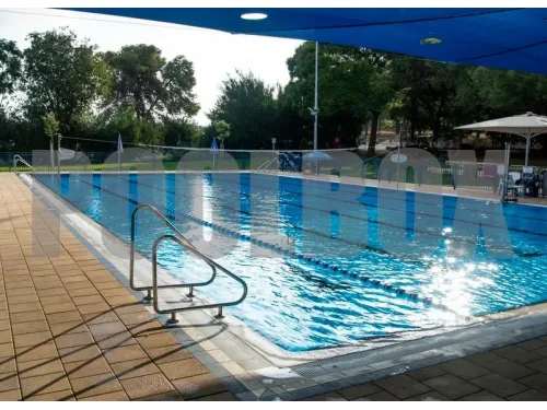 Пленка ПВХ (лайнер) (рулон 2,05*25 м.) HAOGENPLAST UNICOLORS STANDART 1,5 мм. Blue 8283 (голубая)