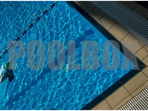 Пленка ПВХ (лайнер) (рулон 2,05*25 м.) HAOGENPLAST UNICOLORS STANDART 1,5 мм. Blue 8283 (голубая)