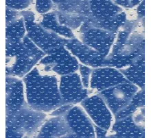 Пленка ПВХ (лайнер) (рулон 1,65*25 м.) HAOGENPLAST PRINT NEW GENERETION 1,5 мм. GALIT NG Antislip BLUE SPARKS (светлый мрамор) противоскользящая